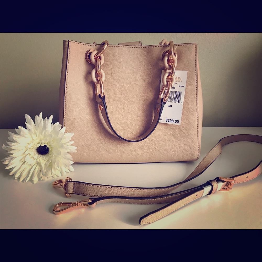 Rose gold Michael Kors Purse